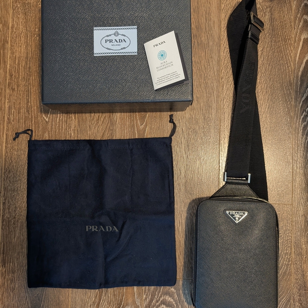 Prada Brique Saffiano leather Bag